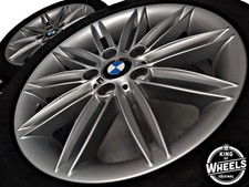 ORIGINAL 17 ZOLL BMW 1er E81 E82 E87 E88 207M FELGEN SOMMERREIFEN SILVER RIMS