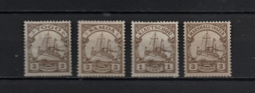 Briefmarken deutsche kolonien - deutsche,