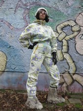 Skianzug Schnee Overall Snowboard 90er TrueVintage 90s women´s ski snow suit 38