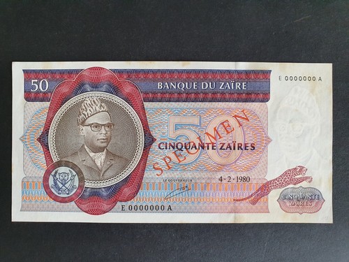 Zaires 1980 zaire - 50,