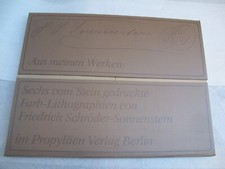 Schröder-Sonnenstern, (1892-1982) Graphikmappe "Aus meinen Werken"