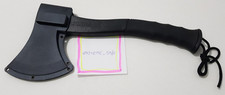 Schrade Axt Hammer Feuerstein Survival Camping Outdoor Beil Schwarz SCAXE2 Stahl