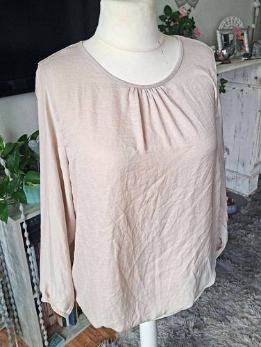 Tunika bluse shirt beige - tunika,