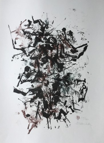 Hans platschek lithographie - platschek,