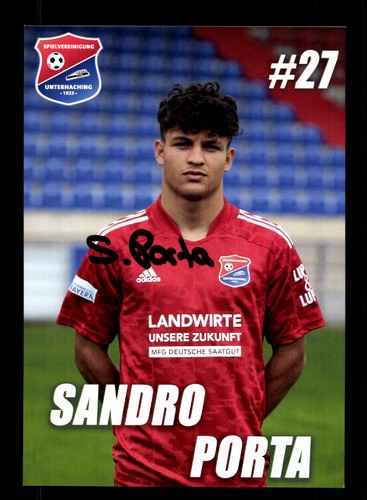Sandro porta autogrammkarte - sandro,