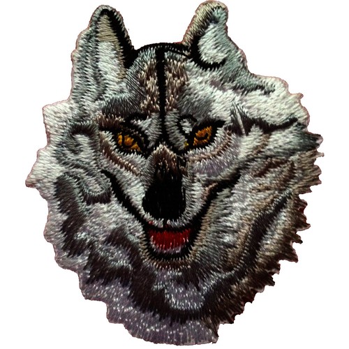 Aufnäher bügelbild wolf - /,