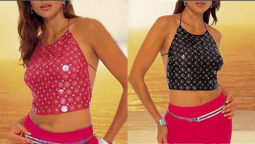 Sexy miss damen girly crop - damen,