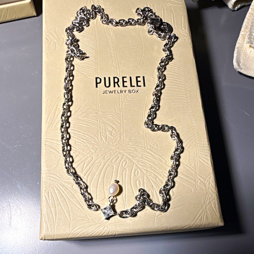 Purelei halskette edelstahl - halskette,