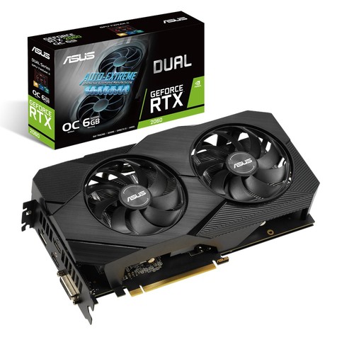Asus dual rtx 2060 6gb - asus, gddr6