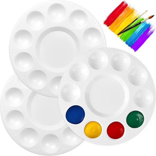 Runde mischpalette mit - runde,