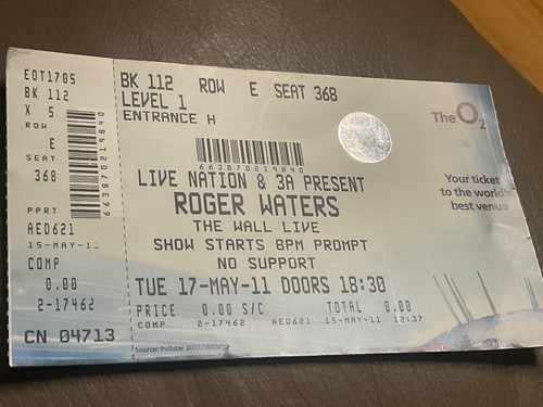 Roger waters the wall - wall, live