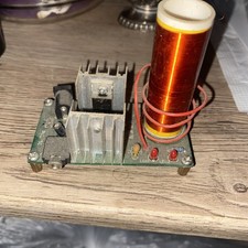 Tesla Spule 12 Volt Gelötet