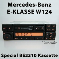 Original Mercedes W124 Radio Special BE2210 Becker Kassettenradio C124 E-Klasse