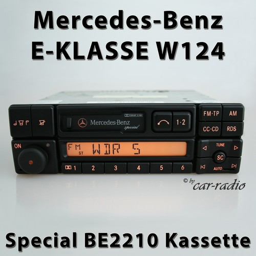 Original mercedes w124 radio - w124,