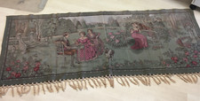Wandbehang Tapisserie Wandteppich Watteau Szene 180x75cm 