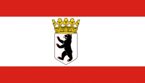 Aufkleber berlin dienstflagge - aufkleber,