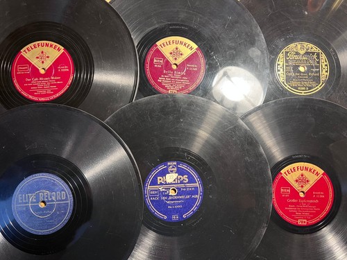Schellackplatten konvolut - schellackplatten,