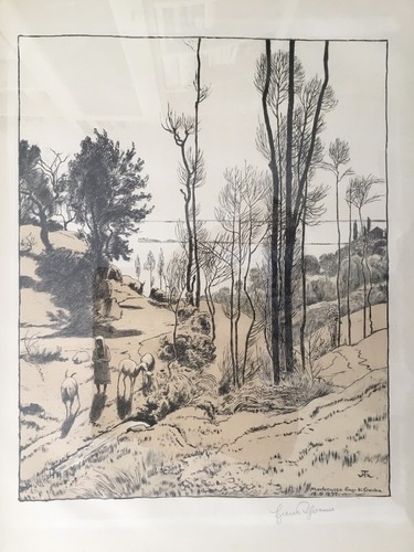 Hans thoma farblithographie - hans,