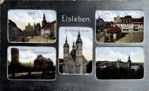 Lutherstadt eisleben - ak,