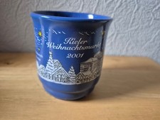 Becher Tasse Glühwein Kieler Weihnachtsmarkt 2001
