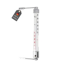 Fensterthermometer Wiener Analog Fensterrahmen Fenster Außen Thermometer