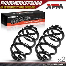2x Feder Fahrwerksfeder Hinten für BMW 3er E46 316 318 320 325 328 330 1999-2005