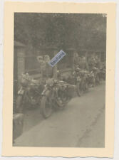 Foto Motorrad Krad BMW Kradfahrer- Wehrmacht (5674a)
