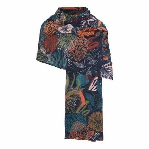 Ivko printed scarf sea - ivko,