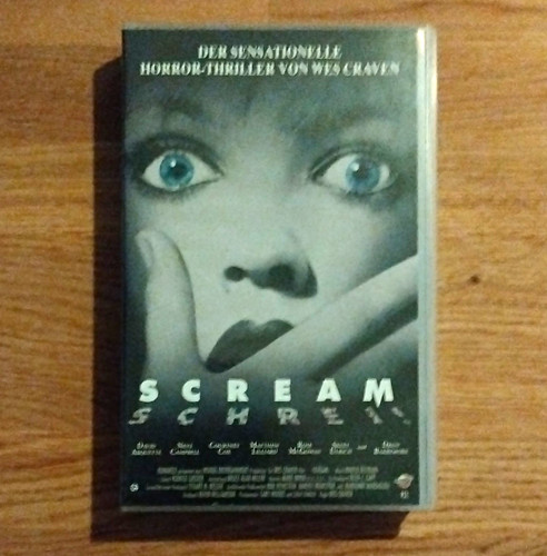Scream schrei vhs pal - scream, schrei!