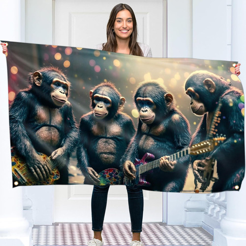 Monkey rock band groß - rock, –