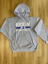 Vintage Rocklin Hoodie M Grau