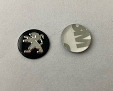 Peugeot 14mm Logo/Emblem für Schlüssel / Fernbedienung - selbstklebend