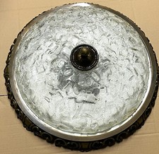 Antik Kaiser Messing-Eisglas