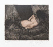 Ernst fuchs akt aus diwan - akt,