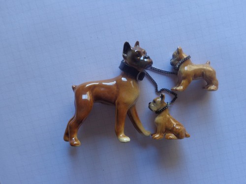 Goebel boxerdame mit welpen - 2,