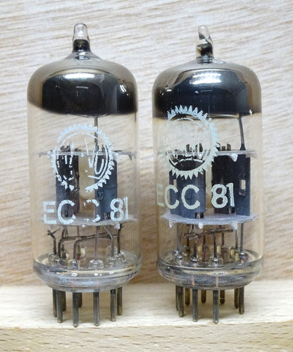 Pair valvo ecc81 - pair:, |