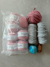 Wollpaket Reste Garn Teils neu