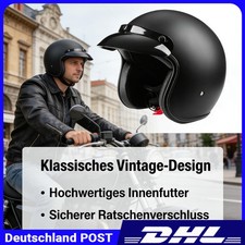 Oldtimer Jethelm Rollerhelm