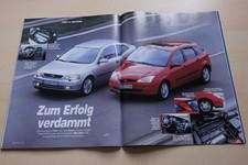 Rallye Racing 10/1998 Ford Focus 2.0 16V mit 130PS beseer als Opel Astra G 2.0 1