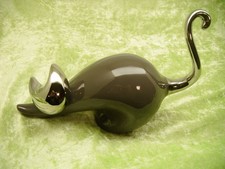 Dekoration Katze aus Keramik