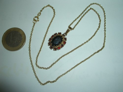 Granat echtgold schmuck - granat,