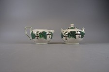 SET  Milchkännchen und Zuckerdose mit Deckel  Napoleon Ivy - Wedgwood