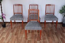 Nr.0011  4 Stühle Kirschholz Vollholz restauriert