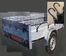 Anhängernetz Schwarz  3 x 1,5m ( 3000x1500mm)  inkl. haken