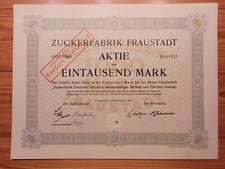 D: Zuckerfabrik Fraustadt