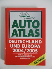 Autoatlas Deutschland Europa viele Stadtpläne Karten Benelux Länder Kultur Reise