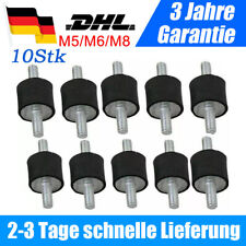 10x Gummipuffer M5/M6/M8 Schwingungsdämpfer Gummilager Gummilager Silentblock DE
