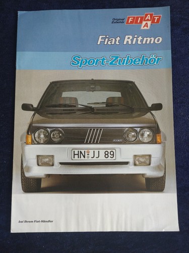 Fiat ritmo sport zubehör - fiat,