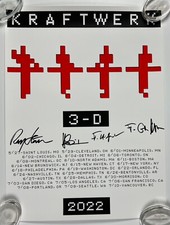 Kraftwerk JSA Signed Autograph