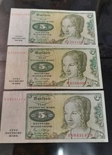 BRD 2 JANUAR 1980  3 ALTE 5 DM